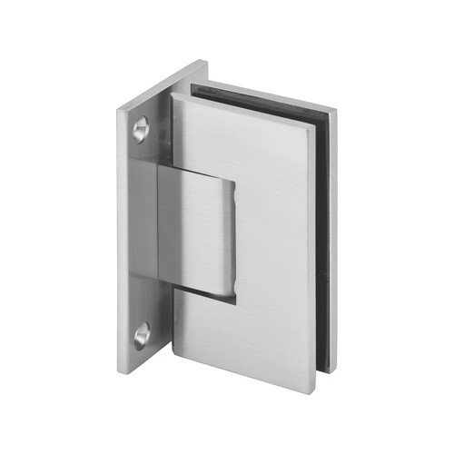 Shower door hinge for frameless glass doors