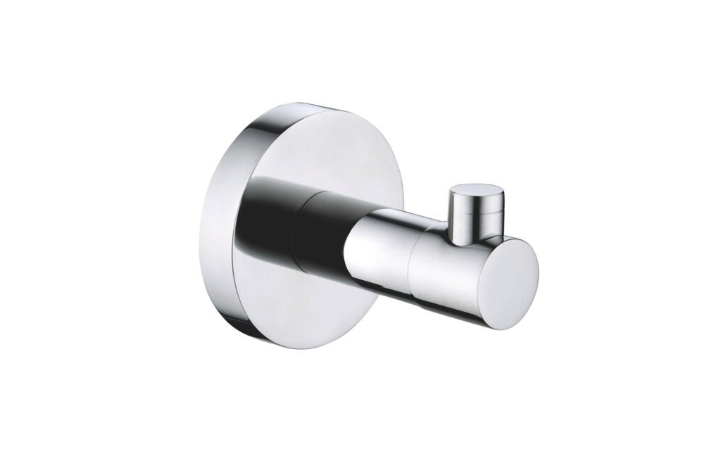 Bathroom robe hook hardware fitting