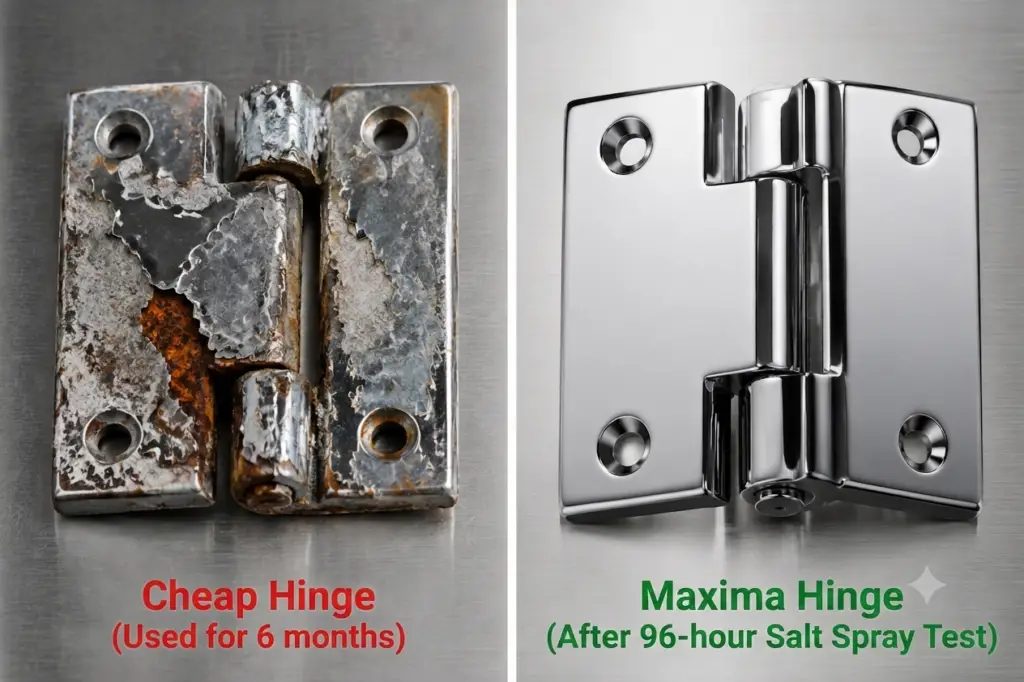 Comparing different shower hinge prices and quality